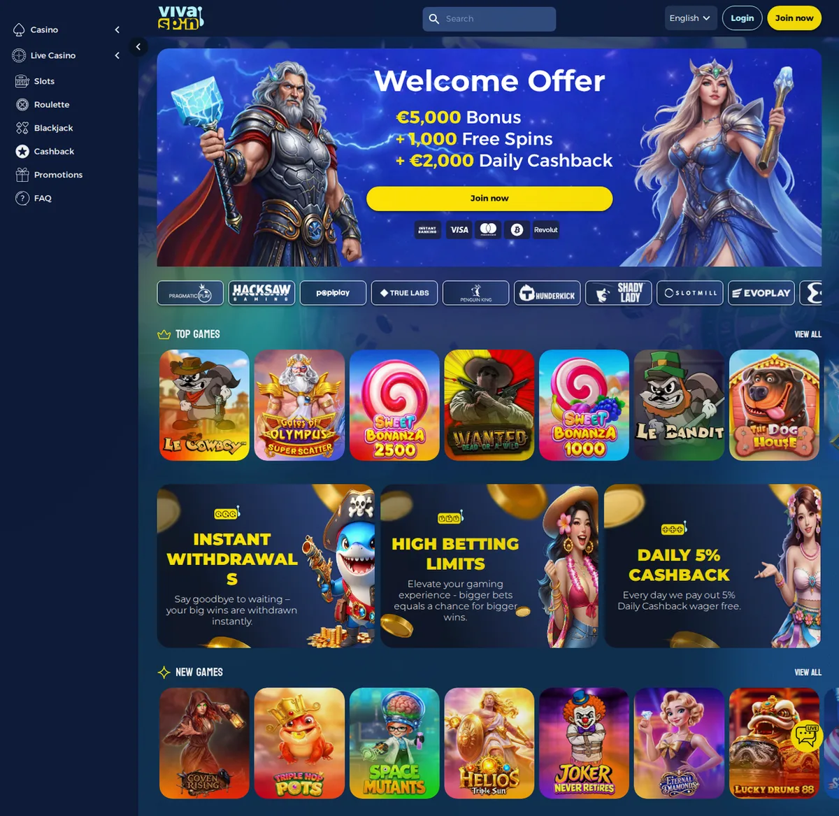 Vivaspin Casino